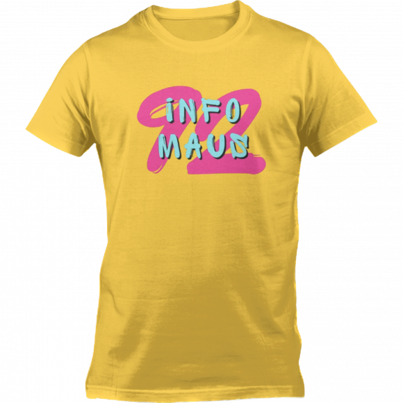 CAMISETAS INFOMAUS92 LETRA